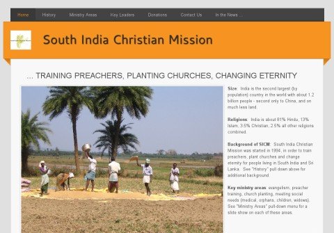 southindiachristianmission.org thumbnail