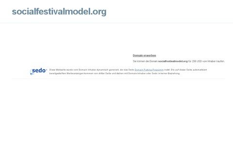 whois socialfestivalmodel.org