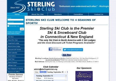 sterlingskiclub.org thumbnail