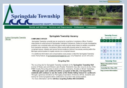 springdaletownship.org thumbnail