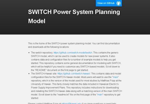 switch-model.org thumbnail