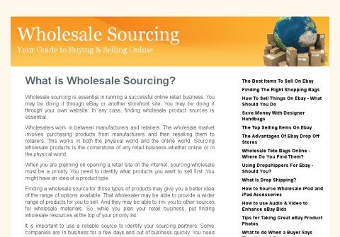 wholesalesourcing.org thumbnail