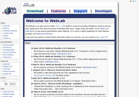 weblab-project.org thumbnail