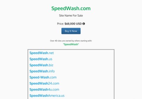 speedwash.com thumbnail