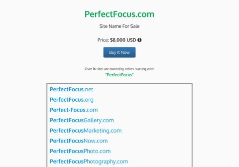 perfectfocus.com thumbnail
