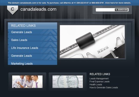 canadaleads.com thumbnail