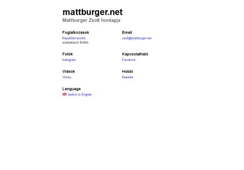mattburger.net thumbnail