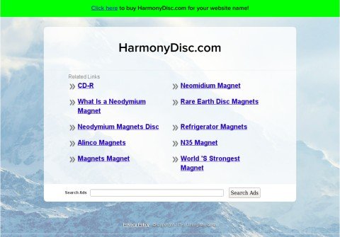 harmonydisc.com thumbnail
