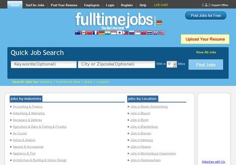 fulltimejobs.com thumbnail