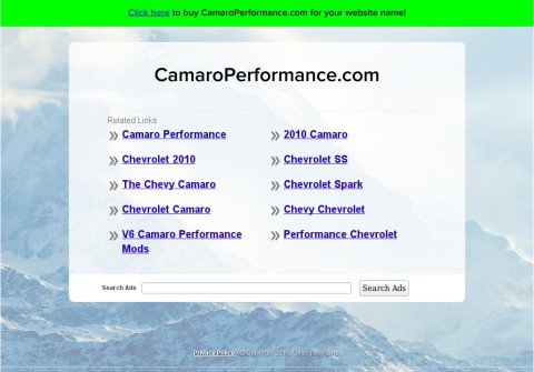 camaroperformance.com thumbnail
