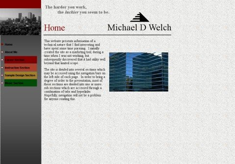 michael-welch.net thumbnail