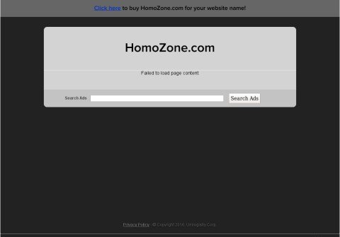 homozone.com thumbnail