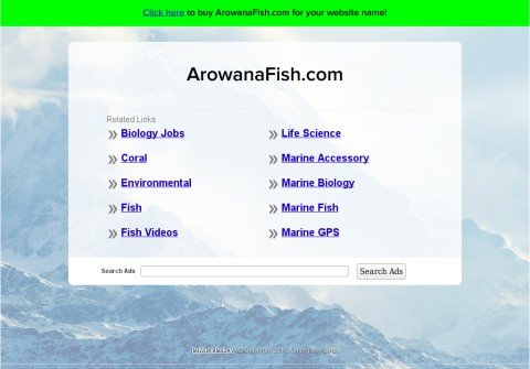 arowanafish.com thumbnail