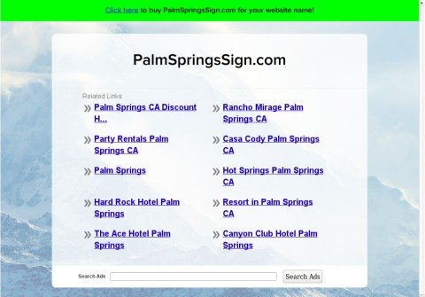 palmspringssign.com thumbnail
