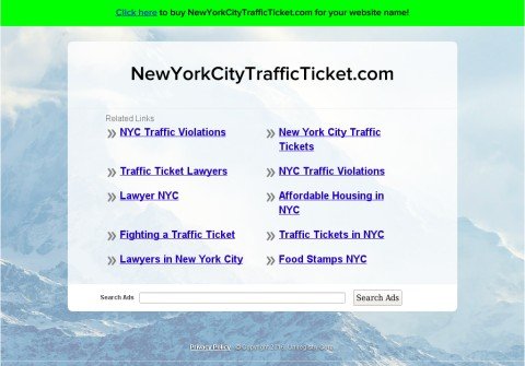 newyorkcitytrafficticket.com thumbnail