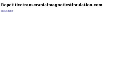 repetitivetranscranialmagneticstimulation.com thumbnail