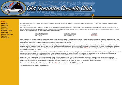 olddominioncorvetteclub.net thumbnail