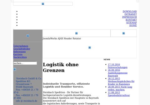 steinbach-logistik.com thumbnail