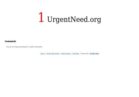 urgentneed.net thumbnail