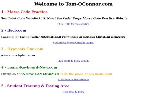tom-oconnor.com thumbnail