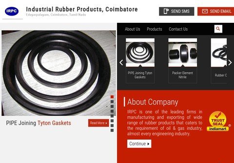 industrialrubberproducts.net thumbnail