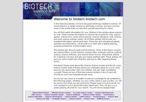 biotech-biotech.com thumbnail