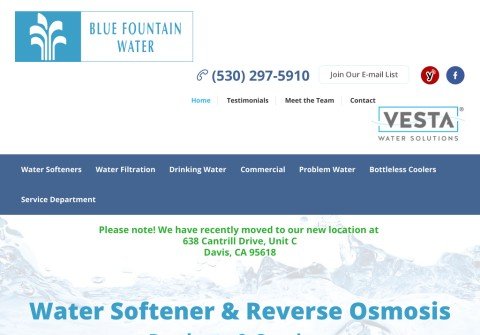bluefountainwater.com thumbnail