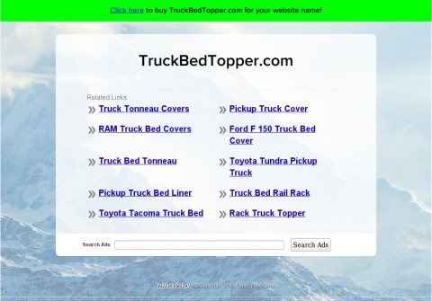 truckbedtopper.com thumbnail