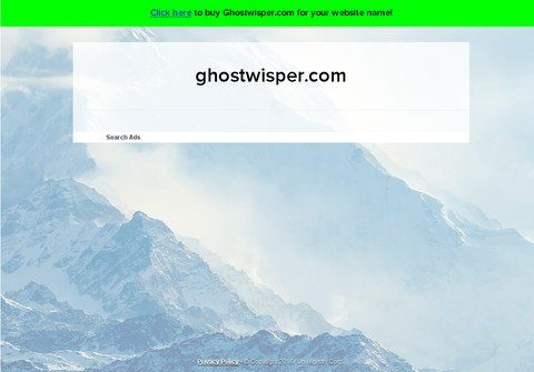 ghostwisper.com thumbnail