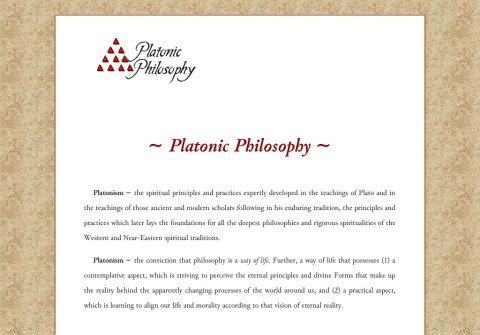 platonic-philosophy.com thumbnail