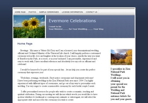 evermore-celebrations.com thumbnail