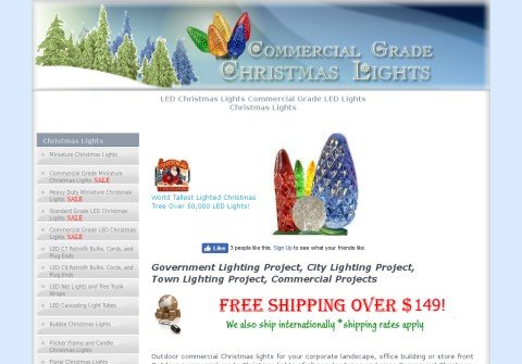 commercialgradechristmaslights.com thumbnail