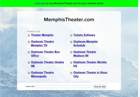 memphistheater.com thumbnail
