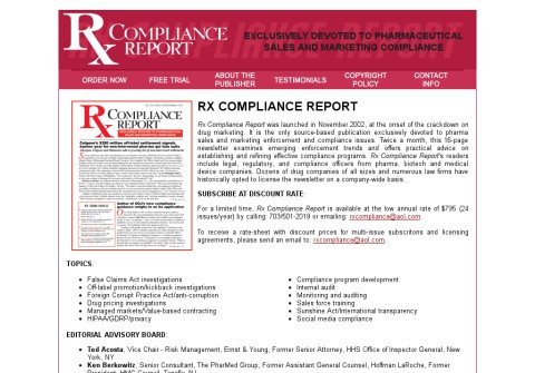 rxcompliancereport.com thumbnail