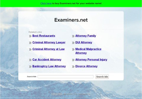 whois examiners.net