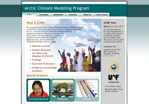 arcticclimatemodeling.net thumbnail