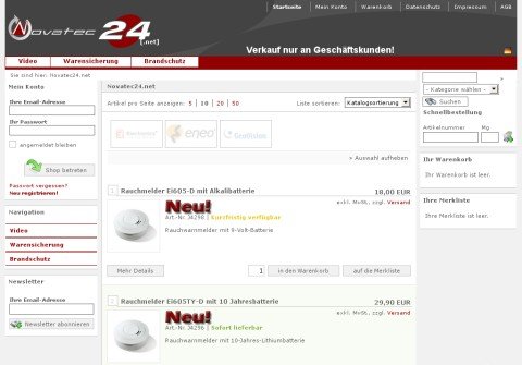 novatec24.net thumbnail
