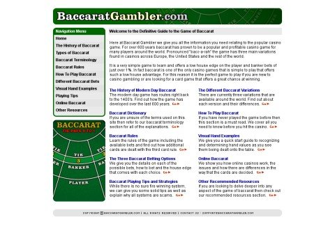 baccaratgambler.com thumbnail