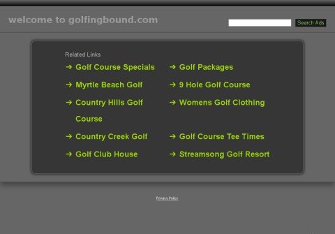 golfingbound.com thumbnail