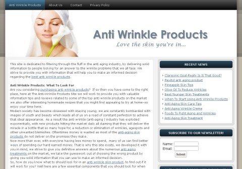 theantiwrinkleproducts.com thumbnail