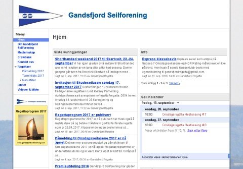 gandsfjordseilforening.com thumbnail