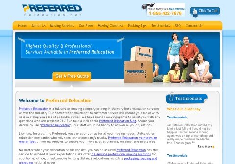 preferred-relocation.net thumbnail