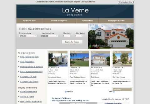 la-verne-real-estate-and-homes.com thumbnail