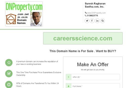 careersscience.com thumbnail