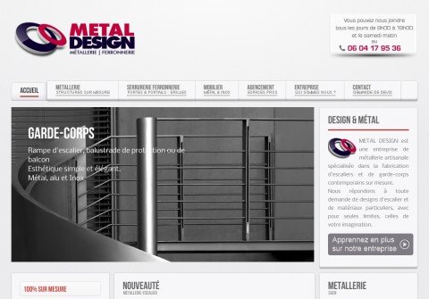 metaldesign-caen.com thumbnail