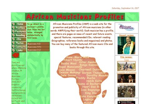 africanmusiciansprofiles.com thumbnail