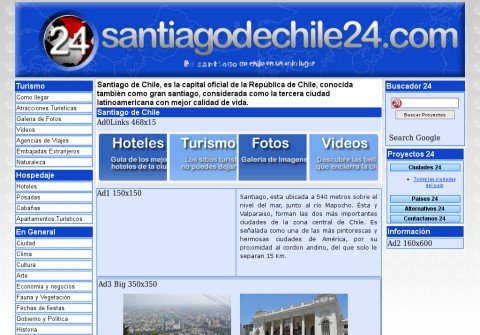 santiagodechile24.com thumbnail