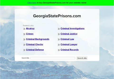 georgiastateprisons.com thumbnail