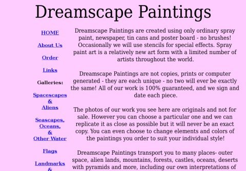 dreamscapepaintings.com thumbnail