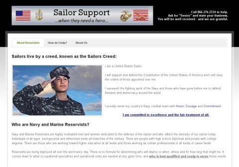sailorsupport.com thumbnail